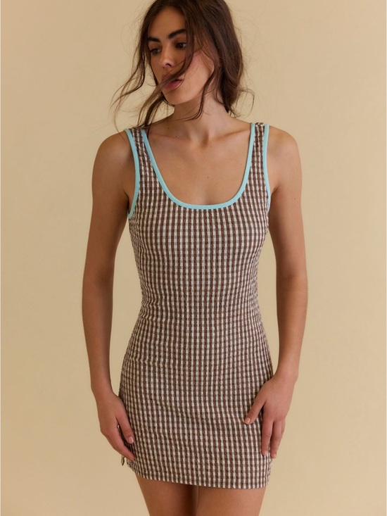 Free People Dresses & Skirts - NWT Free People Berry Pickin' Plaid Mini Dress